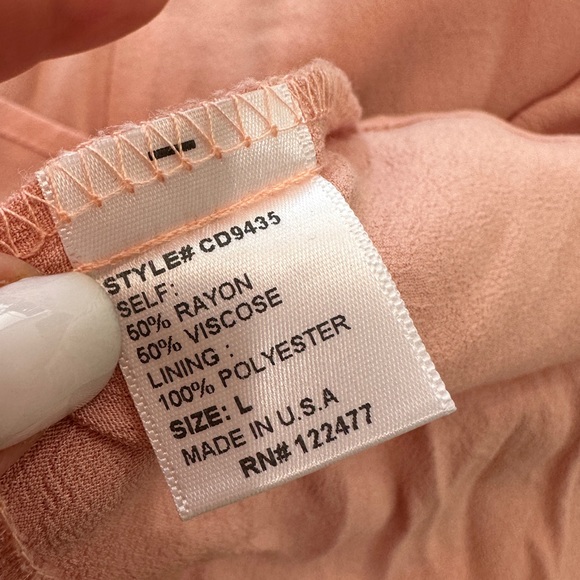 NSR spaghetti strap cold shoulder ruffle king midi dress maxi - Picture 5 of 10